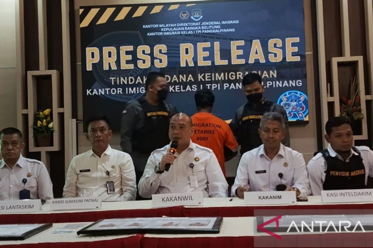 WNA ber-KTP Bangka terancam pidana 10 tahun penjara