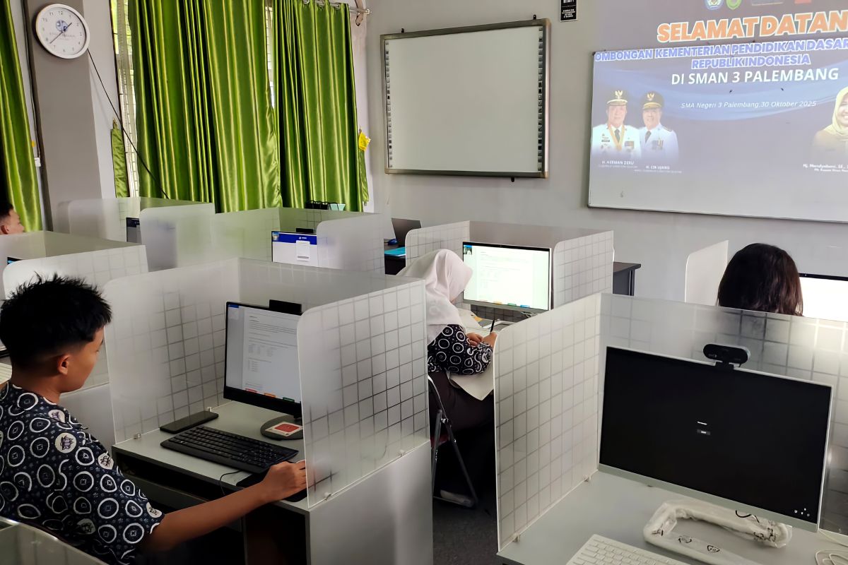 Kemendikdasmen: Gladi TKA nasional di SMAN 3 Palembang berjalan lancar