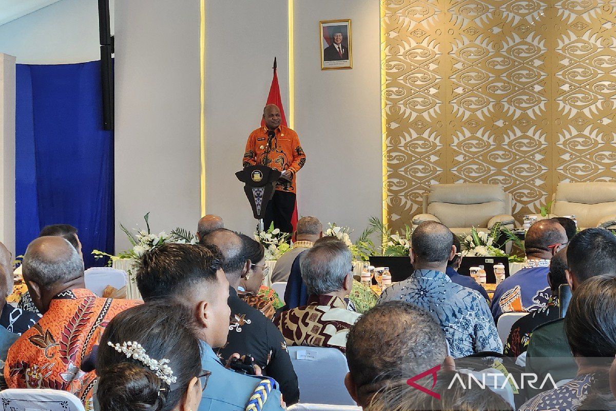 Gubernur Papua Fakhiri minta kepala daerah kuatkan tata kelola pemerintahan bersih