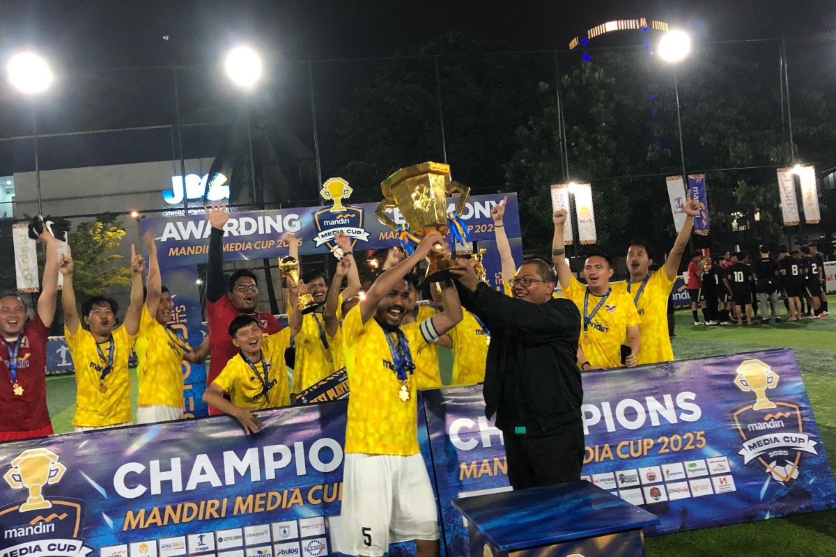 ANTARA peringkat ketiga Media Cup 2025, SCTV hattrick juara
