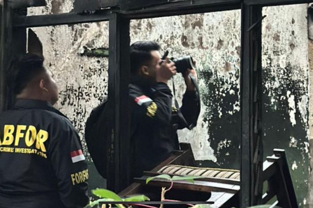 Puslabfor selidiki kebakaran rumah di Papanggo Tanjung Priok