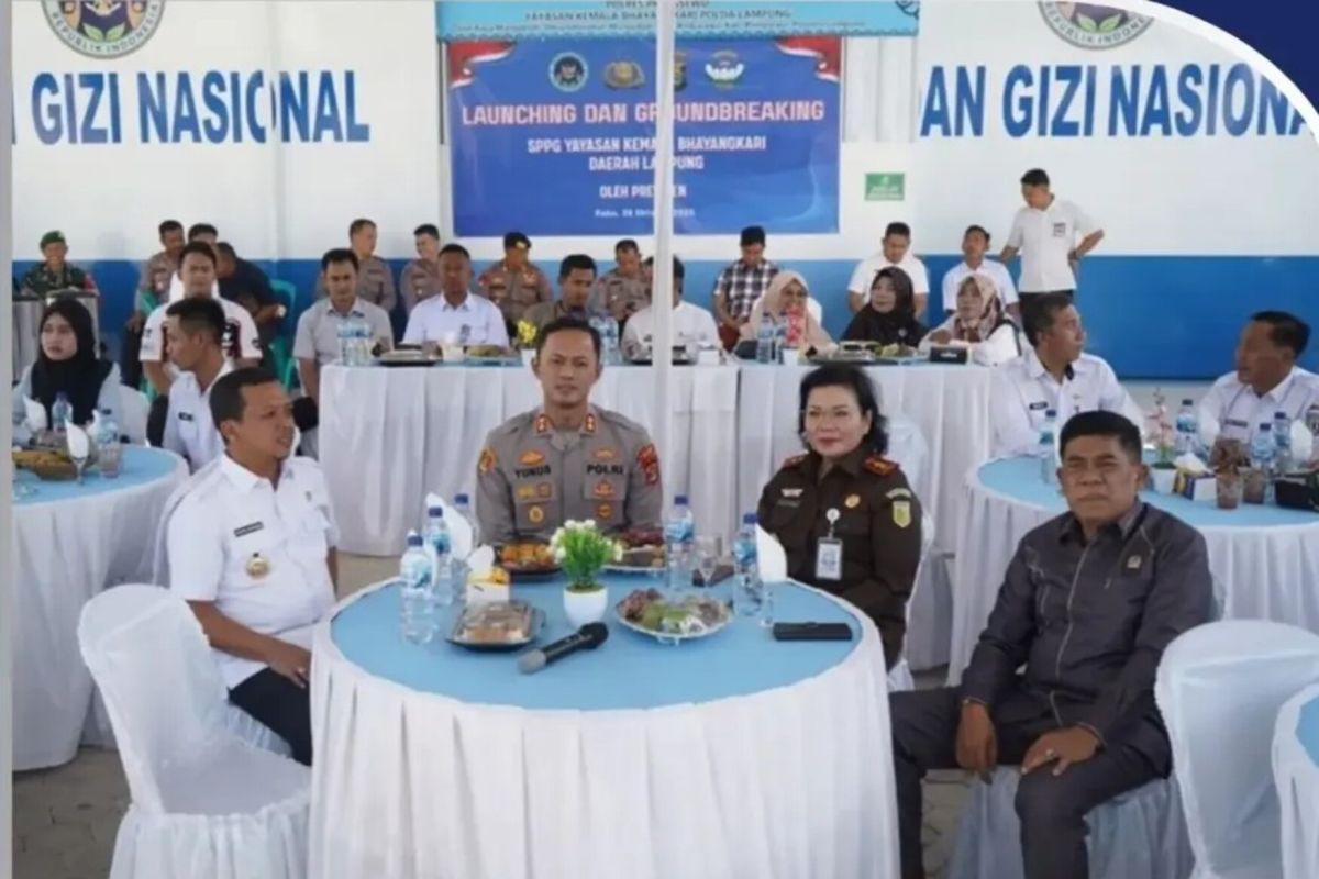 Bupati Pringsewu apresiasi Polres dukung program MBG