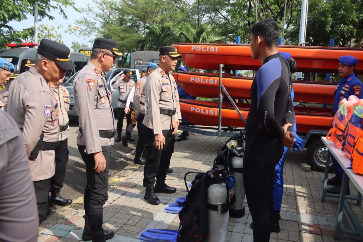 Polisi tingkatkan kesiapsiagaan personel hadapi potensi bencana