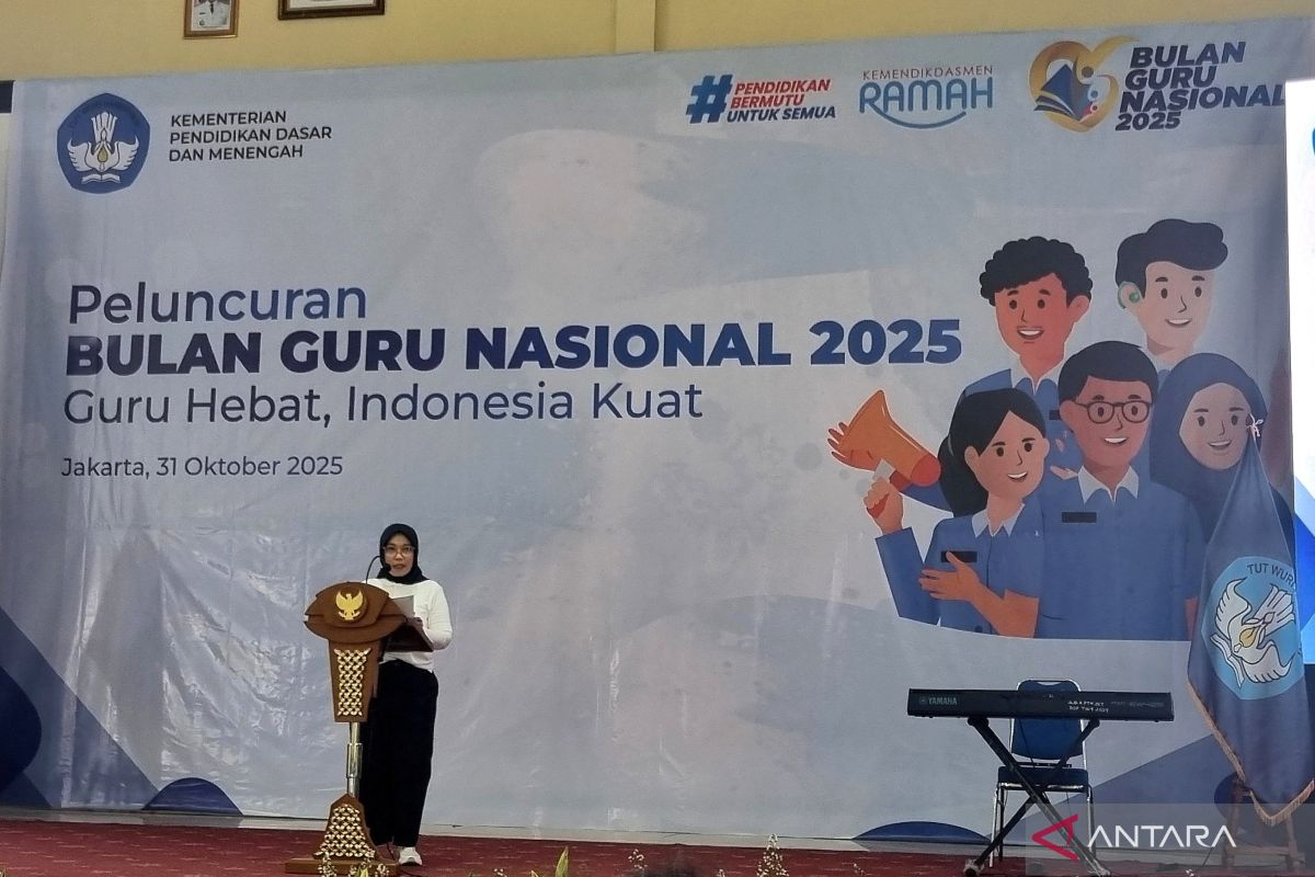 Kemendikdasmen luncurkan Bulan Guru Nasional