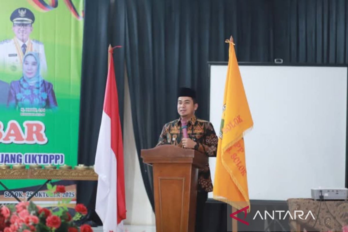 Wali Kota Solok Hadiri Pelantikan Pengurus IKTDPP Kota dan Kabupaten Solok Periode 2025--2029