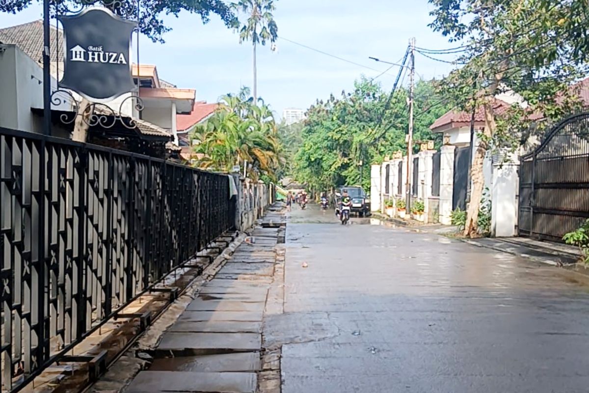 Banjir setinggi 150 cm di Duren Tiga Jaksel sudah surut