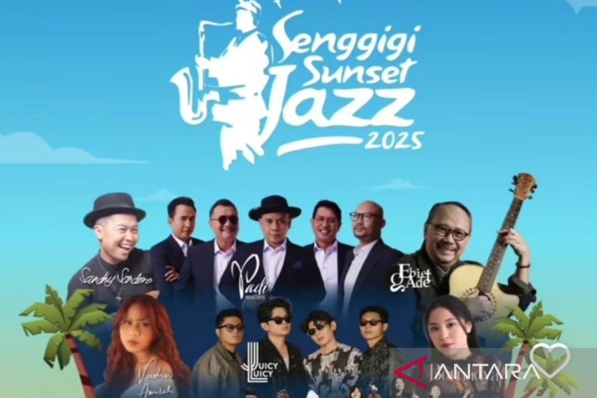 Senggigi Sunset Jazz 2025 digelar November di Pantai Kerandangan