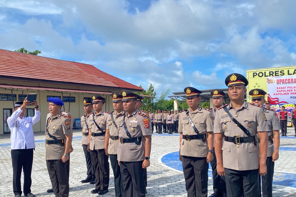 Kapolres Lamsel minta polisi ubah pola pikir pengamanan jadi pelayanan