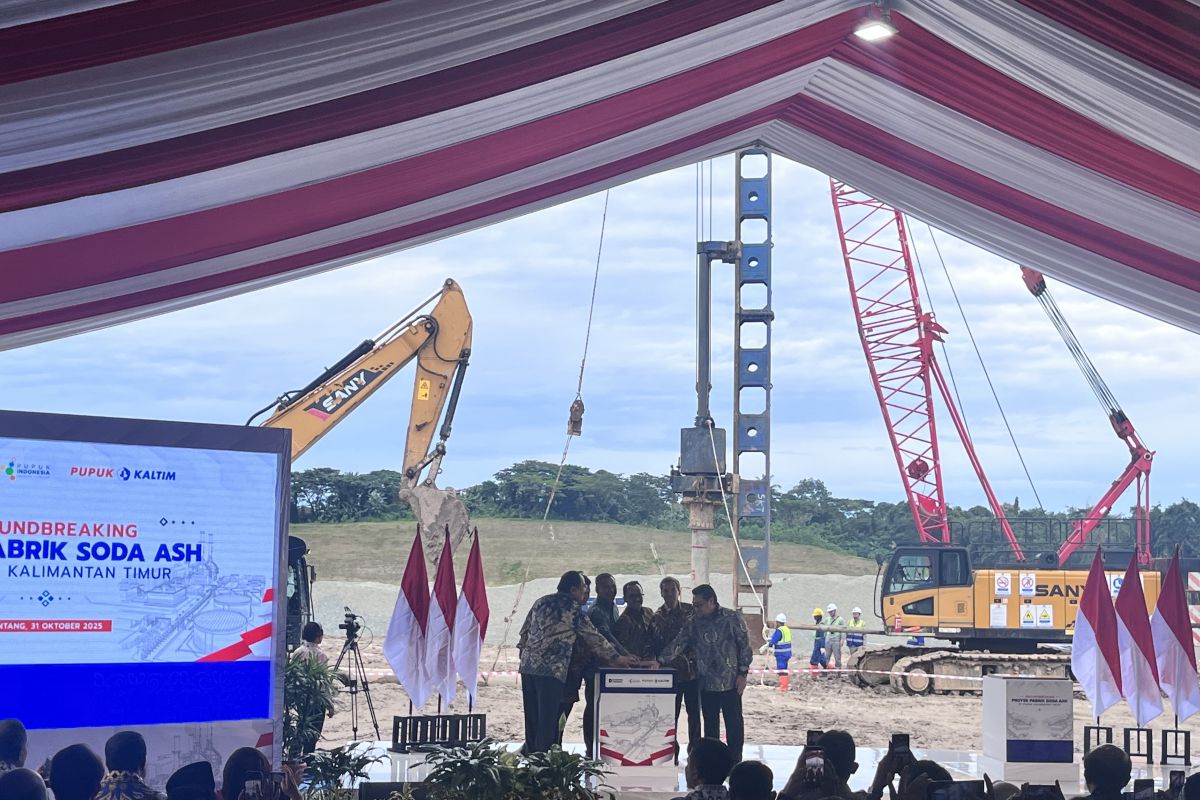 Pabrik soda ash di Kaltim dinilai jadi simbol kemandirian industri