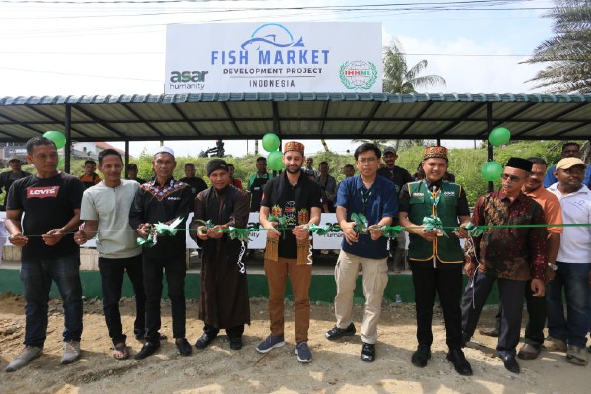 ASAR Humanity bangun pasar ikan untuk warga Aceh Utara