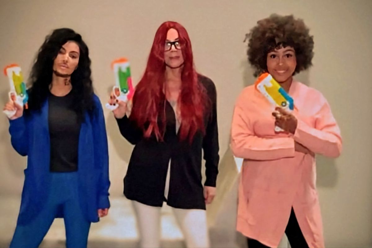 Kim Kardashian rias diri untuk Halloween demi hibur putrinya