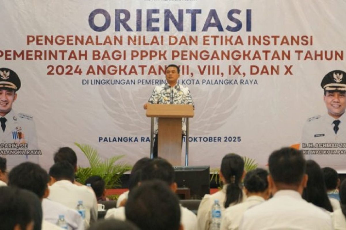 Pemkot Palangka Raya tambah 141 PPPK perkuat pelayanan publik