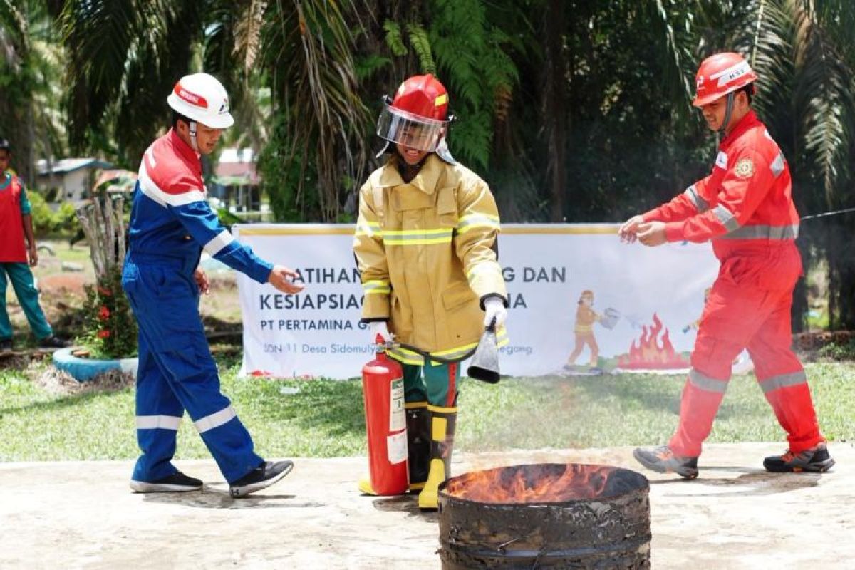 Edukasi sadar bencana, Pertagas OSSA latih siswa SDN 11 Muara Enim hadapi risiko darurat sejak usia dini