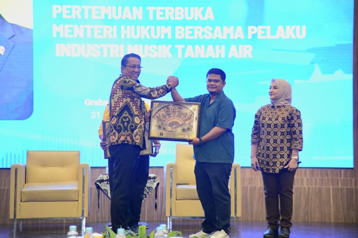 Kemenkum rangkul pelaku industri untuk perbaikan tata kelola royalti