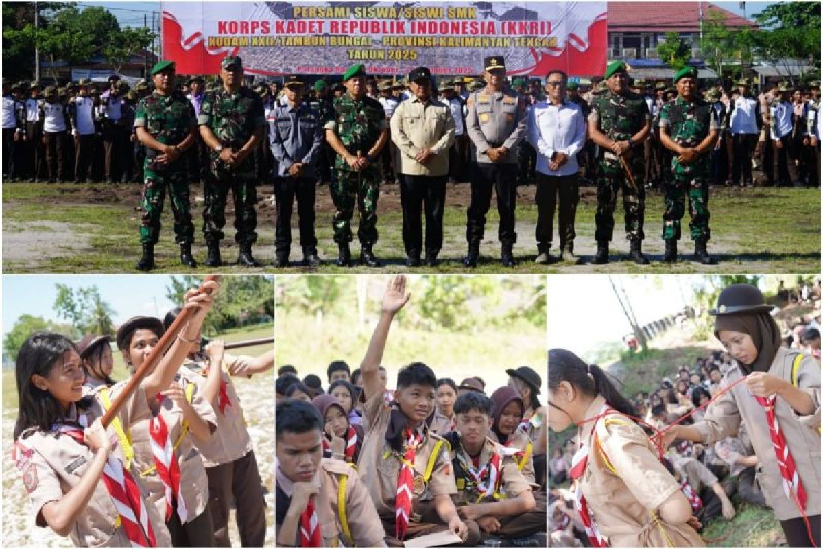 Persami Bela Negara KKRI tanamkan semangat bela negara bagi pelajar Kalteng