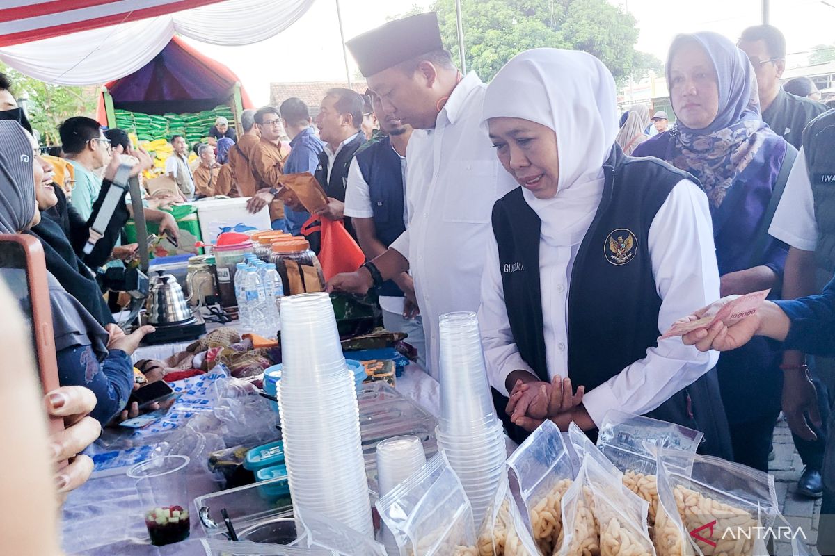 Pemprov Jatim gencar gelar pasar murah stabilisasi harga bahan pokok