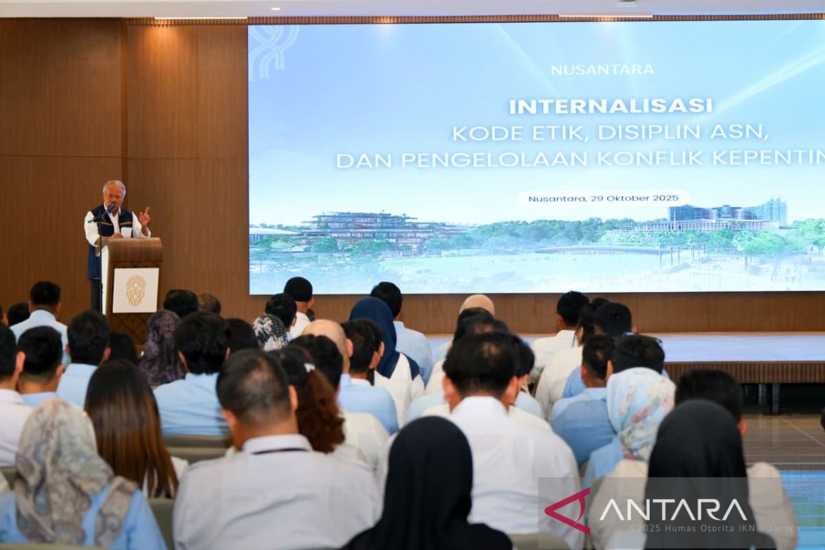 Otorita IKN perkuat aparatur sebagai pelayan publik kota peradaban
