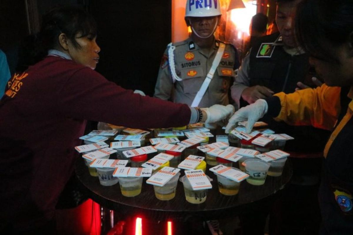 Polda Sumut: 13 pengunjung hiburan malam di Medan positif narkoba