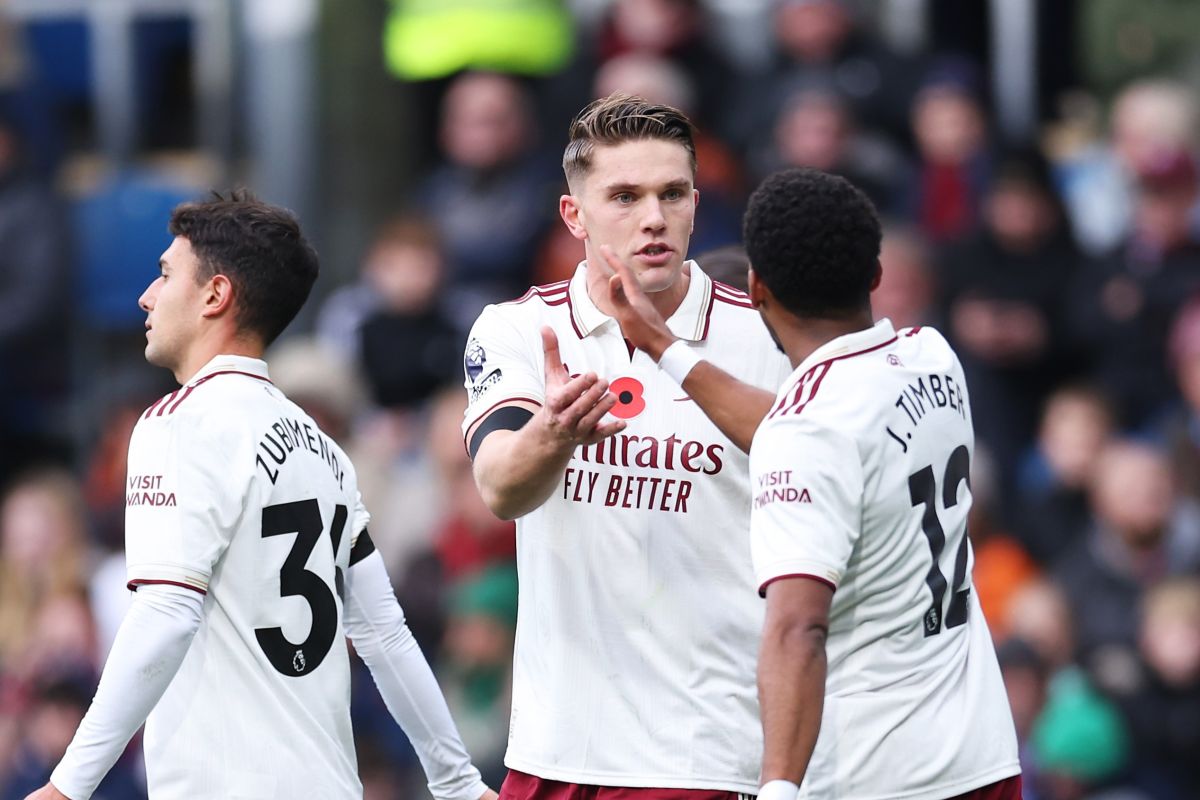 Arsenal kokoh di puncak klasemen usai taklukkan Burnley 2-0