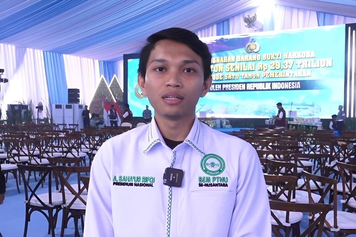 BEM PTNU: Pemusnahan narkoba oleh Polri selamatkan generasi bangsa