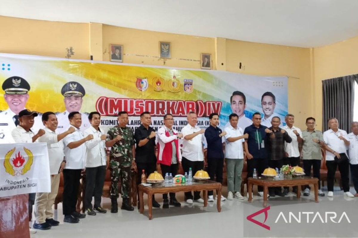 Sigi ajak KONI optimalkan pembinaan atlet libatkan investor