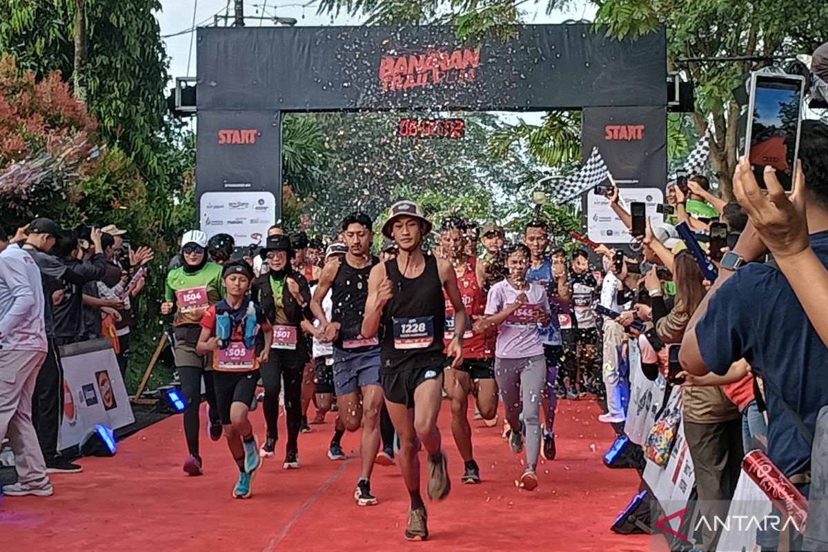 769 pelari dari berbagai daerah ramaikan "Banaran Trail Run 2025"