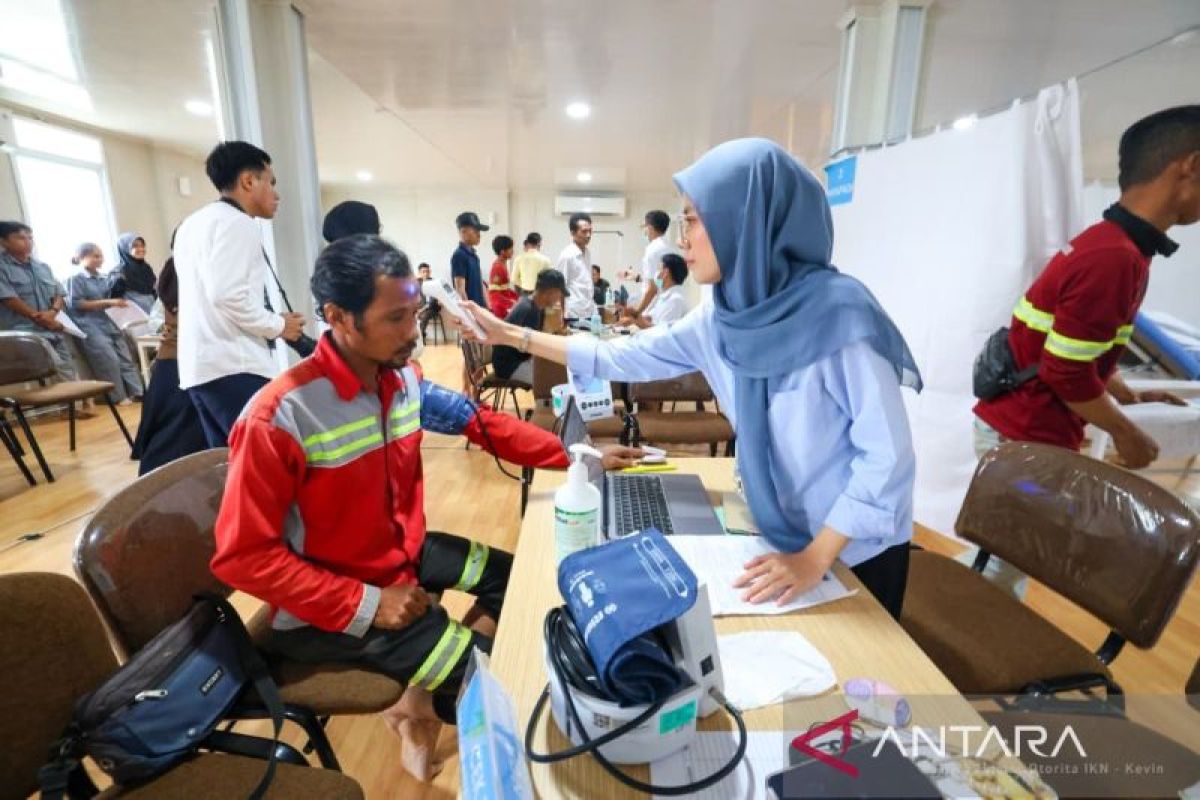 IKN authority offers free health checks for site workers