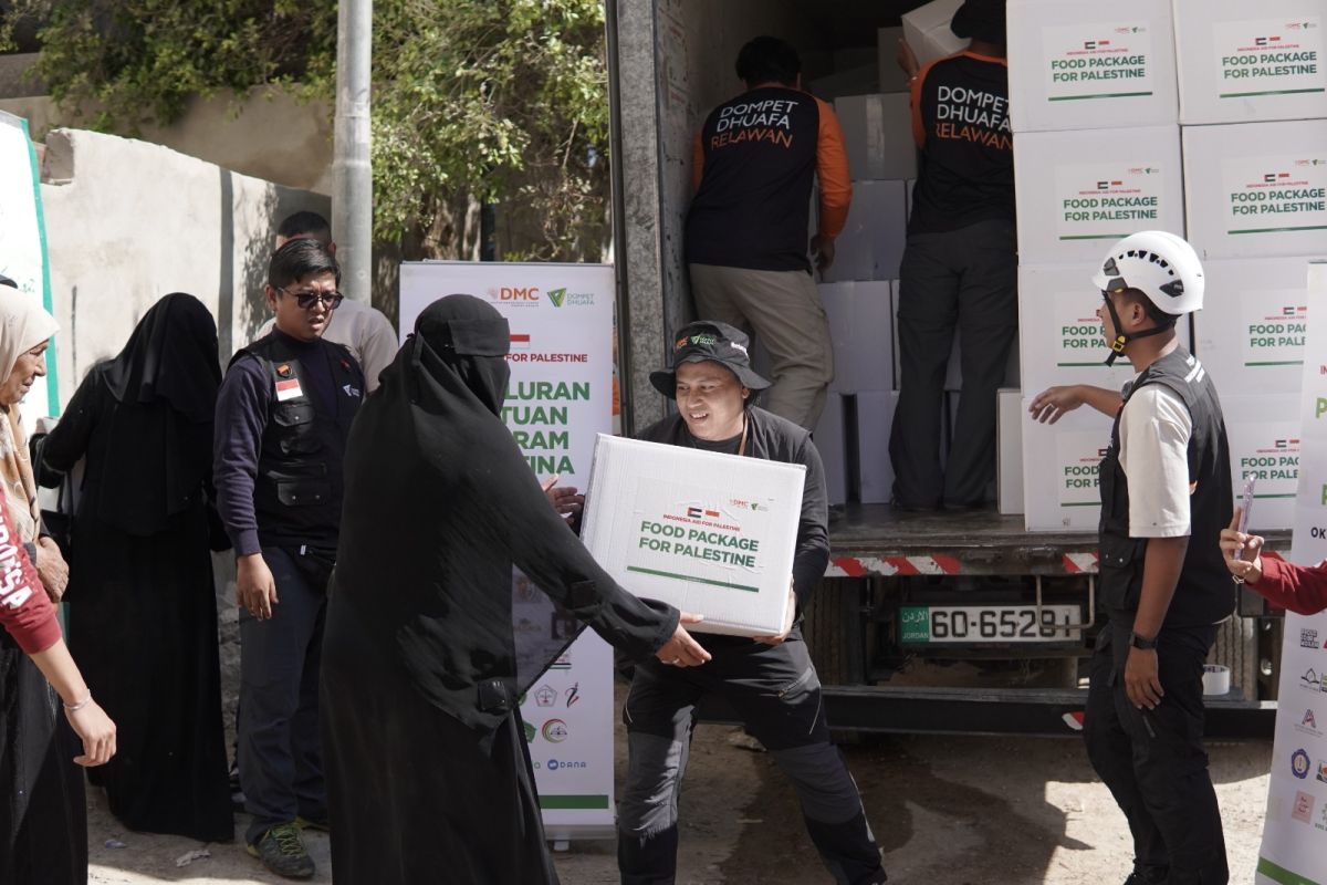 Dompet Dhuafa kirim bantuan kemanusian bagi warga Palestina di Karameh