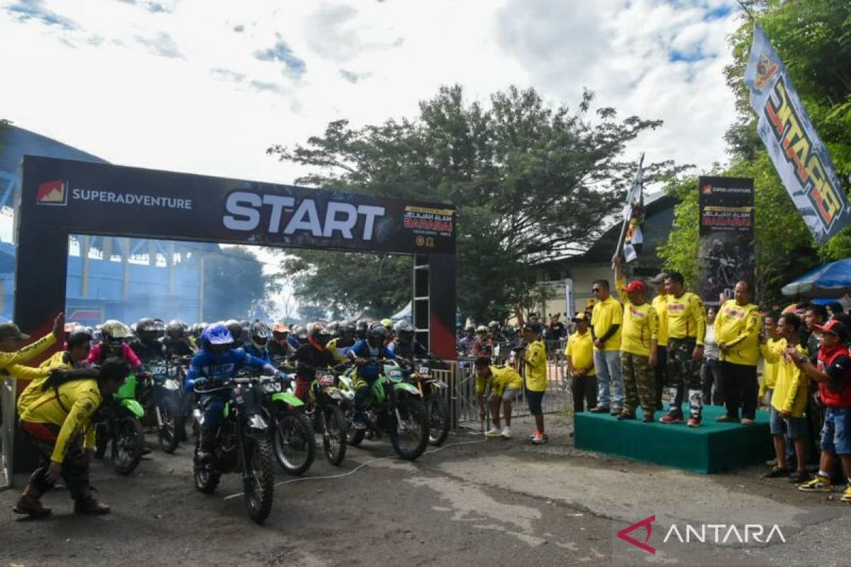 Ratusan rider ramaikan Jelajah Alam Barabai Part 8 HUT ke-80 TNI