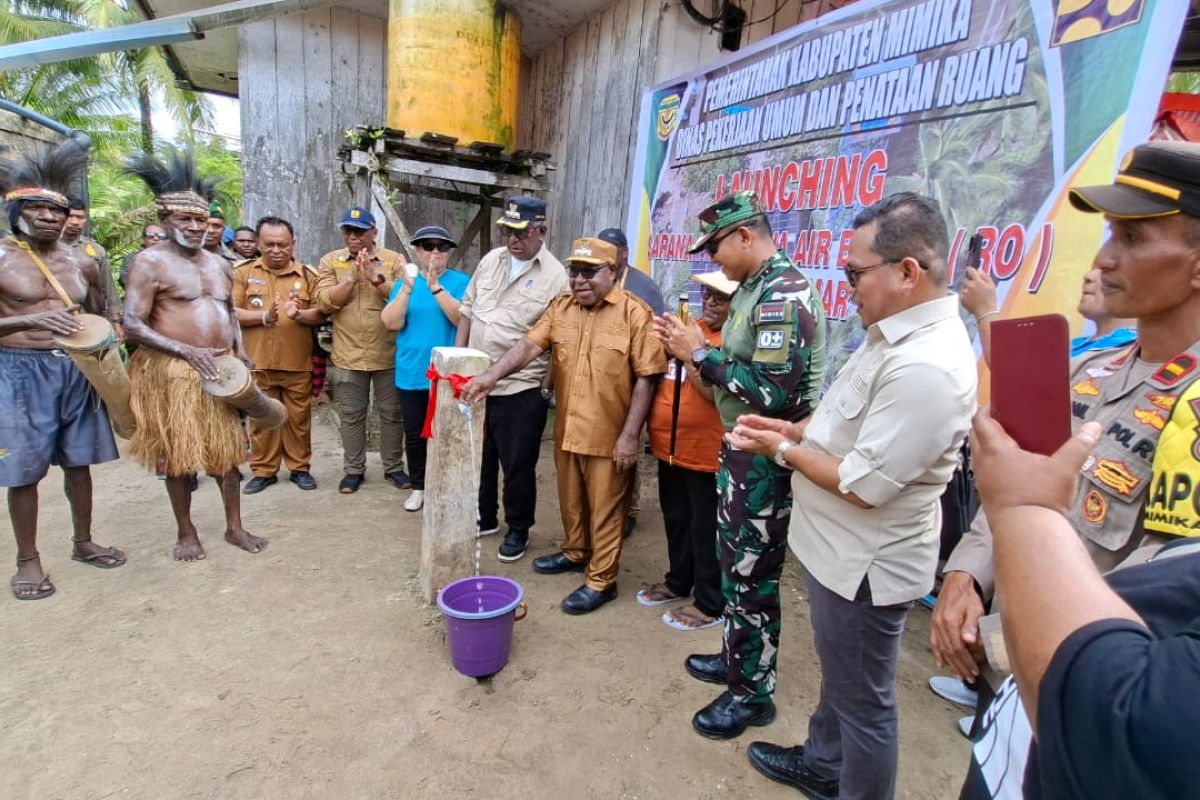 PUPR Mimika: Fasilitas air bersih di Amar layani 213 rumah warga