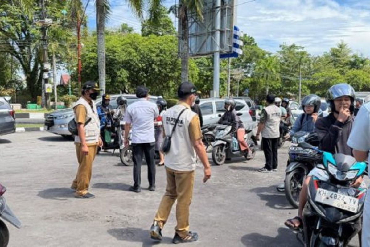 Bapenda Palangka Raya jaring puluhan kendaraan dalam operasi pajak