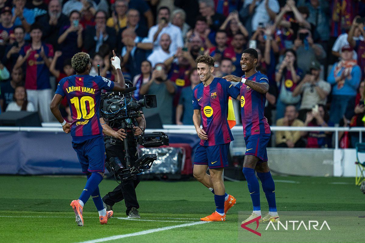 Tampil dominan, Barcelona pesta empat gol ke gawang Bilbao