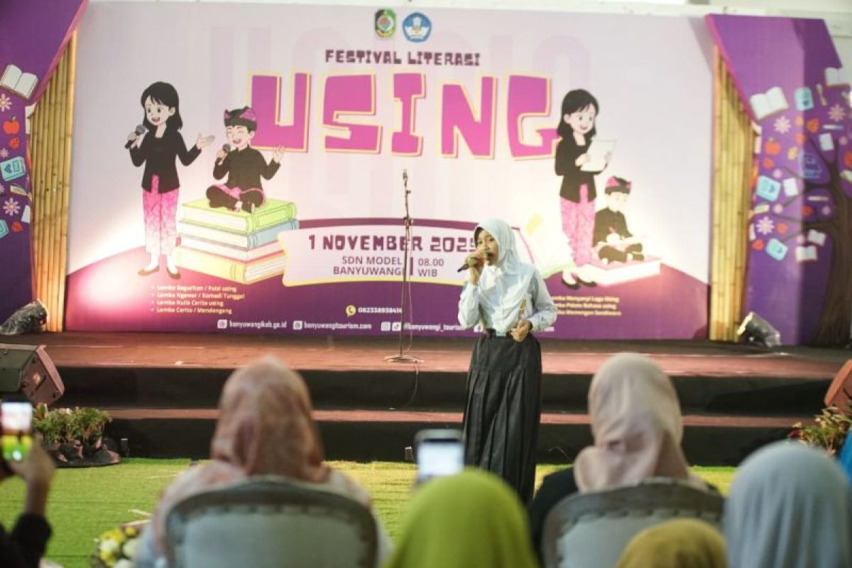 Banyuwangi komitmen lestarikan bahasa daerah lewat festival literasi
