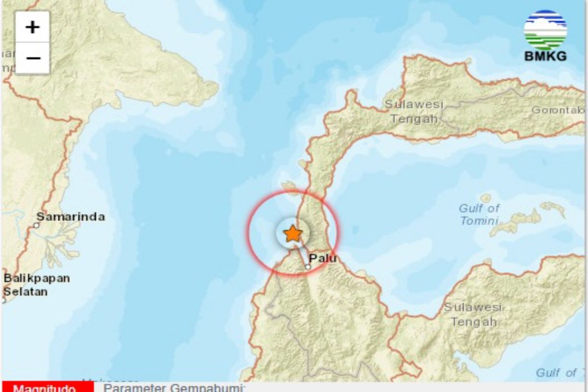 BMKG imbau warga tenang pasca-gempa dangkal guncang Donggala Selasa
