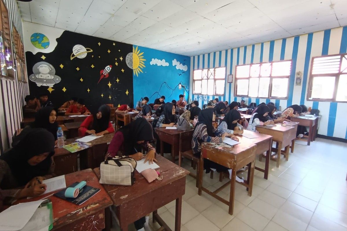 Orangtua di Pangkalan Lada beri respons positif Gerakan Menulis Indah