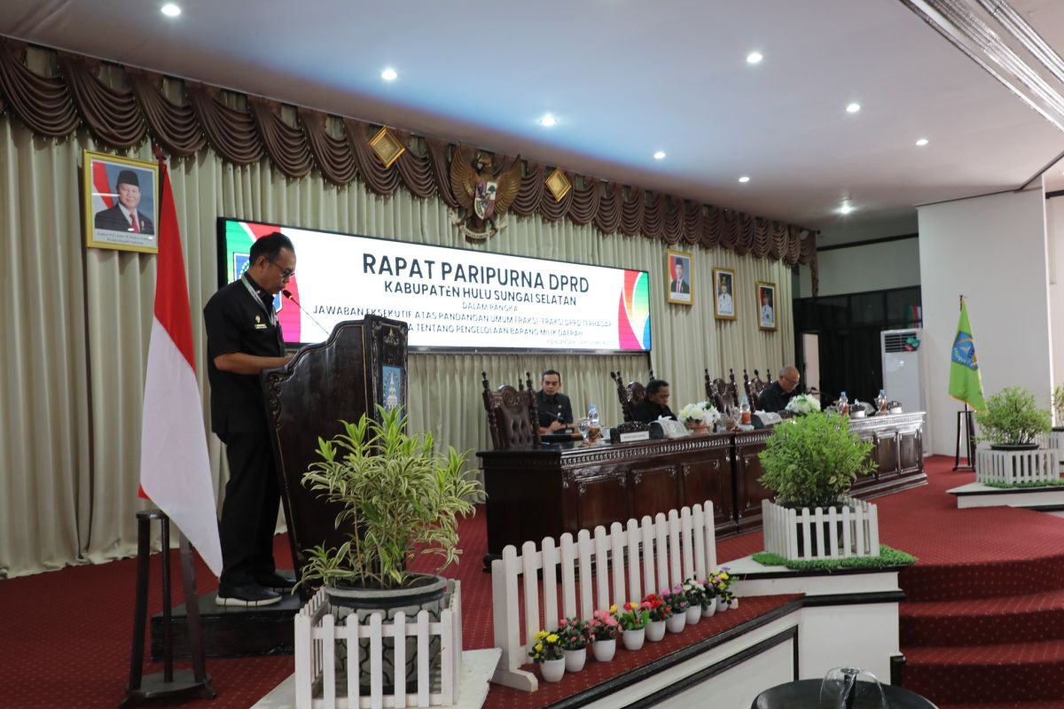 Sekda HSS: Raperda BMD wujudkan tata kelola aset secara transparan