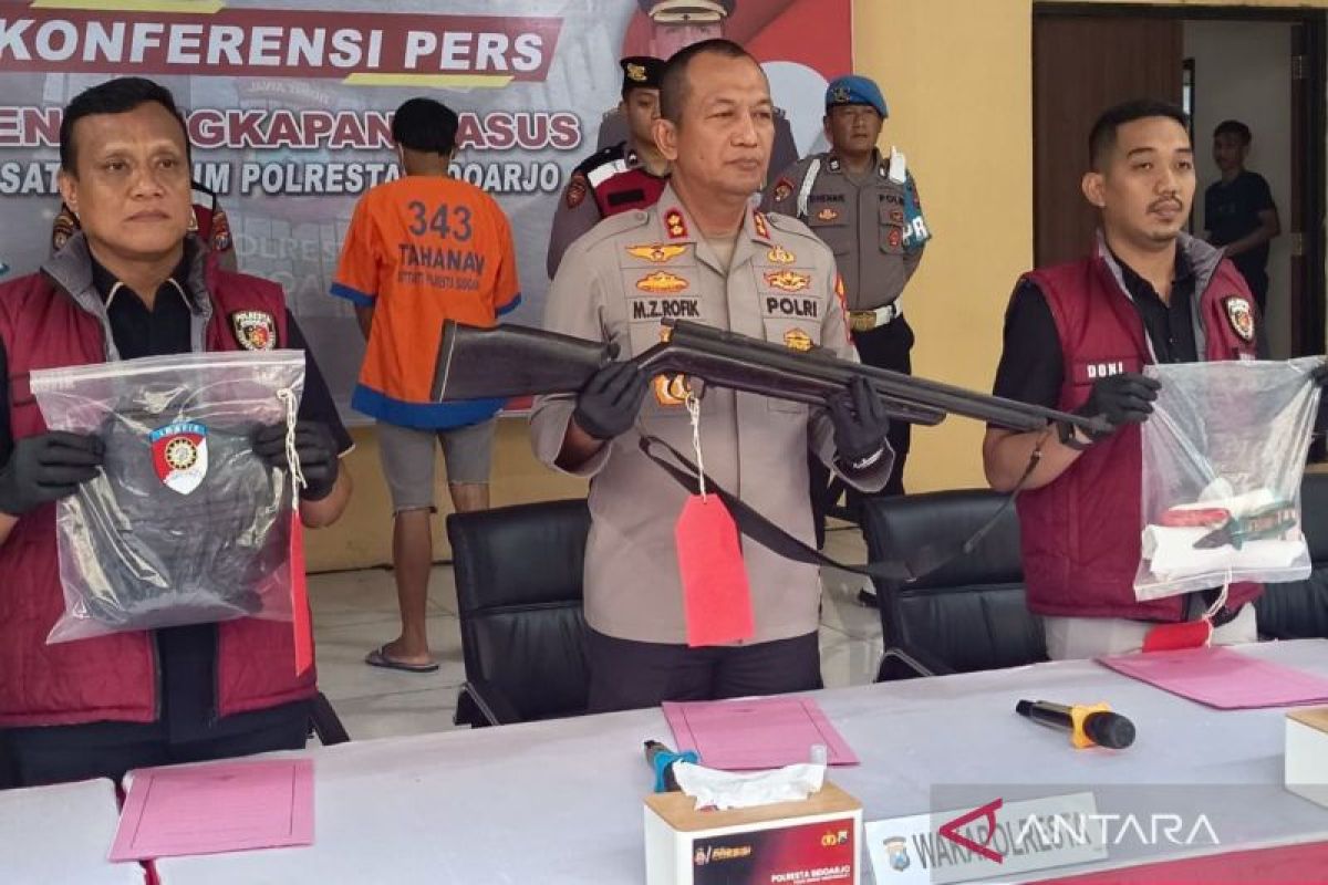 Pelaku penembakan pria hingga tewas di Sidoarjo terancam hukuman mati