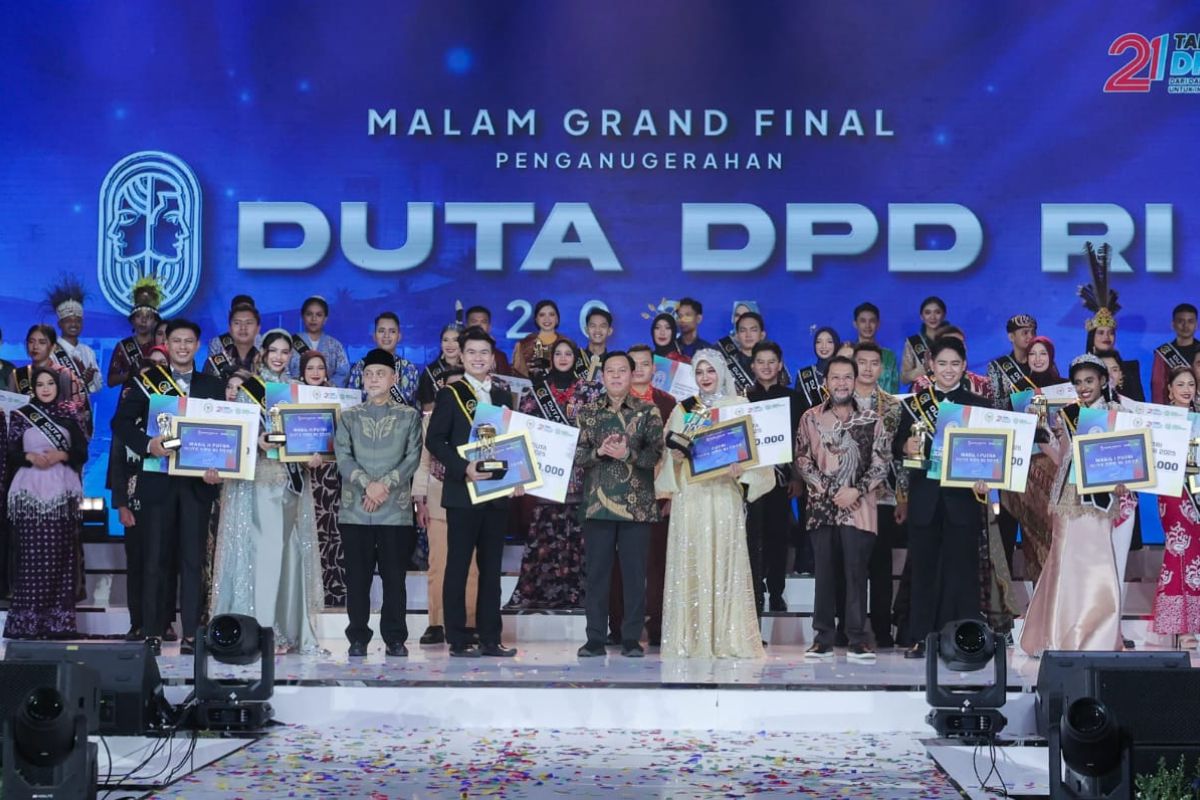 DPD RI umumkan pemenang Duta DPD sebagai bentuk pelibatan anak muda