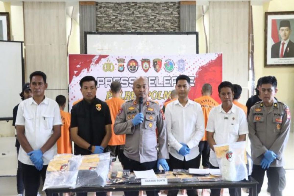 Polres Polewali Mandar jerat pelaku penembakan pasal berlapis