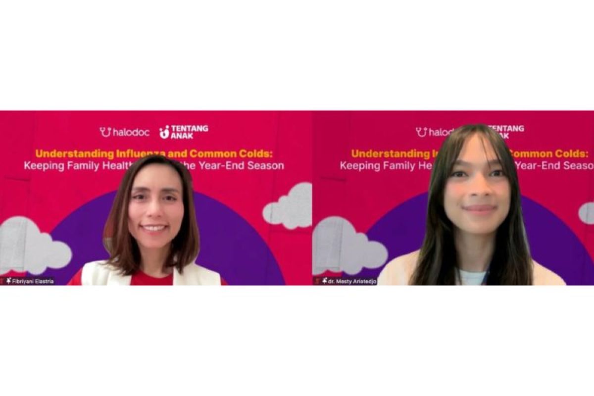Halodoc ungkap masalah kesehatan naik di akhir tahun,flu salah satunya