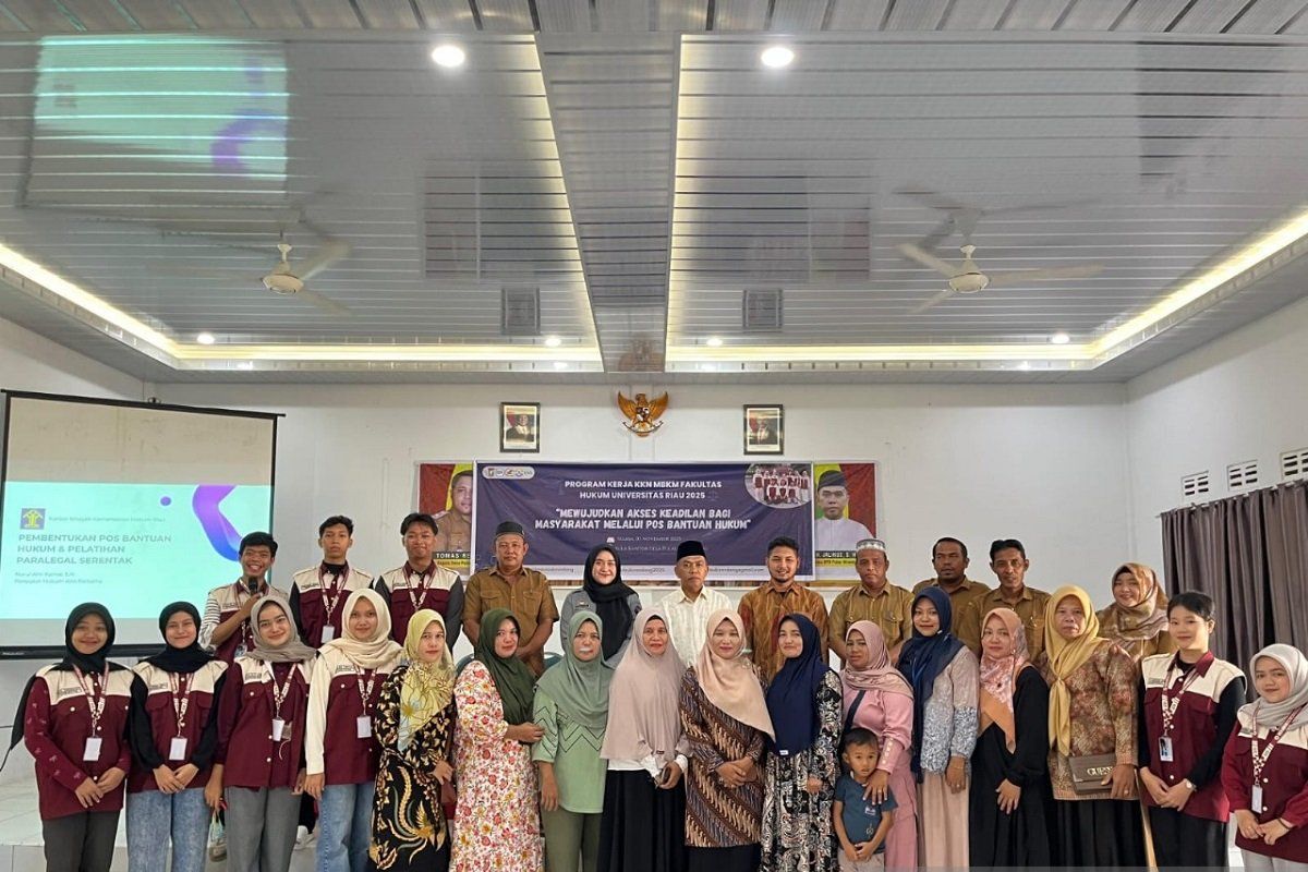 Kanwil Kemenkum Riau Buka Pos Bantuan Hukum di Pulau Birandang