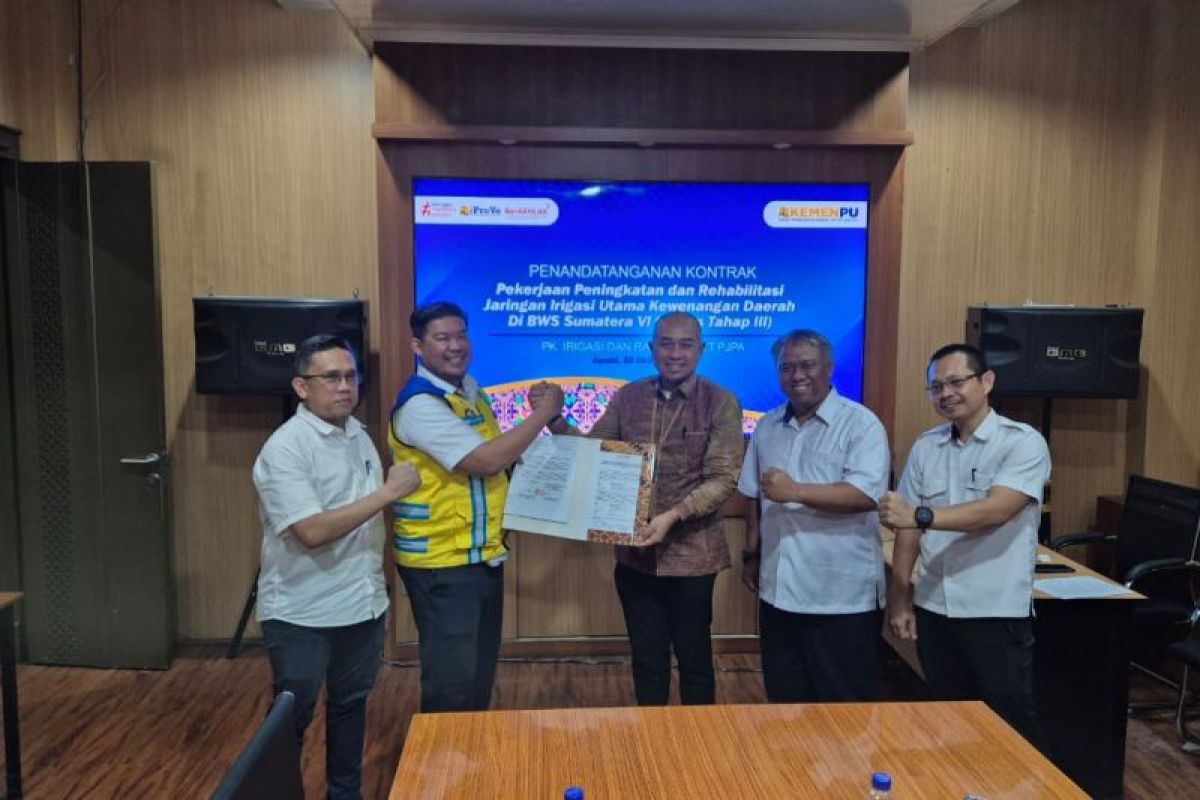 WIKA Kembali Dipercaya Kerjakan Proyek Irigasi di Sumatera, Jawa Tengah dan Yogyakarta, Dukung Ketahanan Pangan Nasional