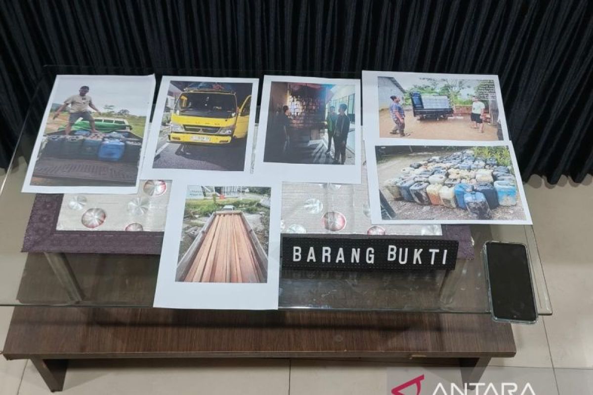 Polda Kalbar ungkap empat kasus besar migas dan dua tindak pidana kehutanan