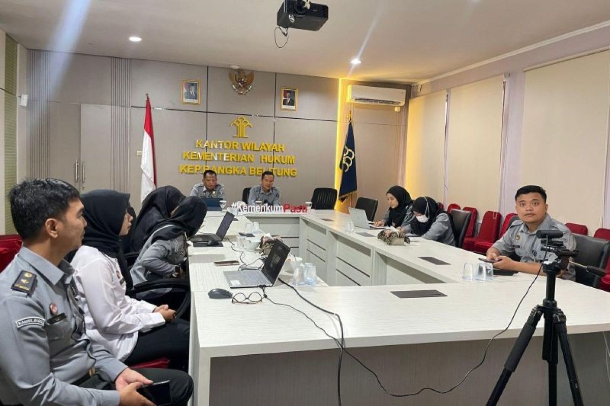 Kemenkum Babel harmonisasikan tiga Raperkada Pangkalpinang