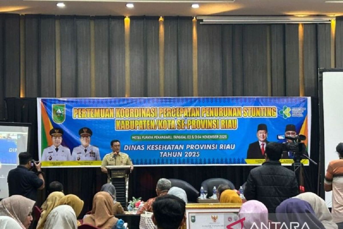 Pemprov Riau Perkuat Kolaborasi Lintas Sektor untuk Tekan Angka Stunting