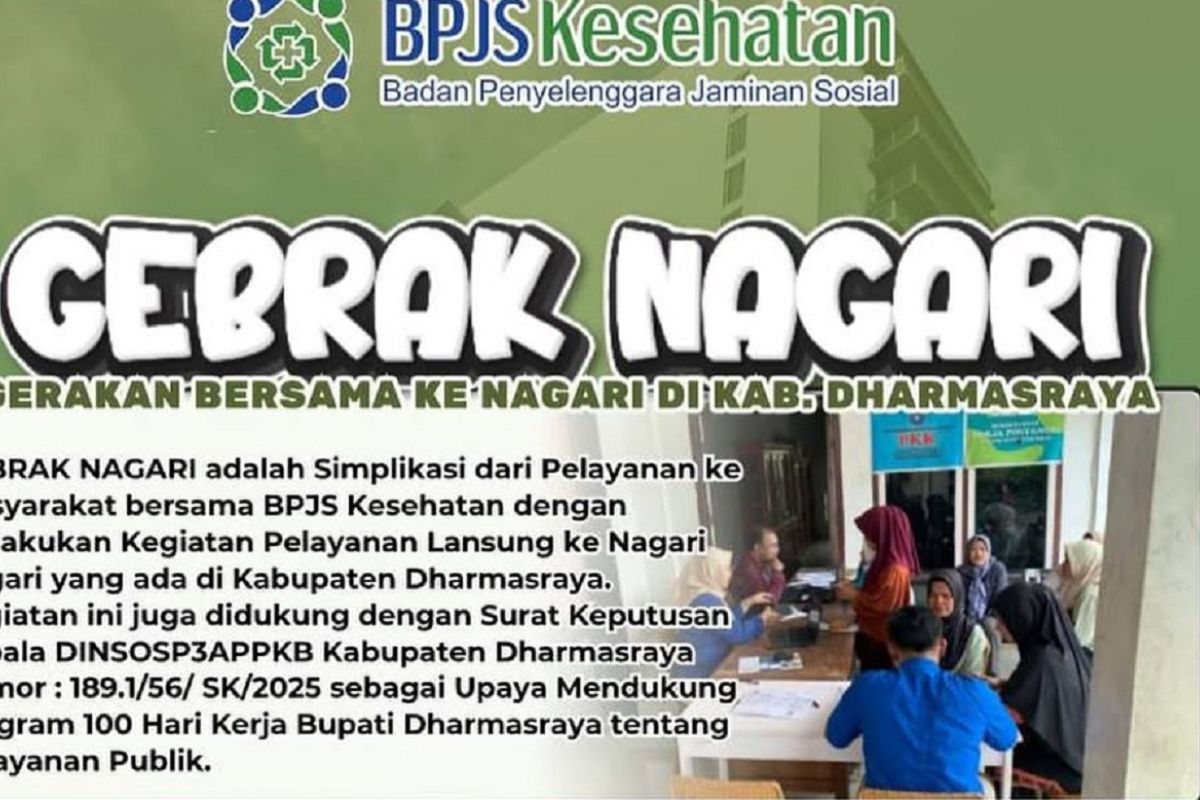 Gerakan Bersama ke Nagari, Sinergi BPJS Kesehatan Cab Solok untuk Prestasi Daerah