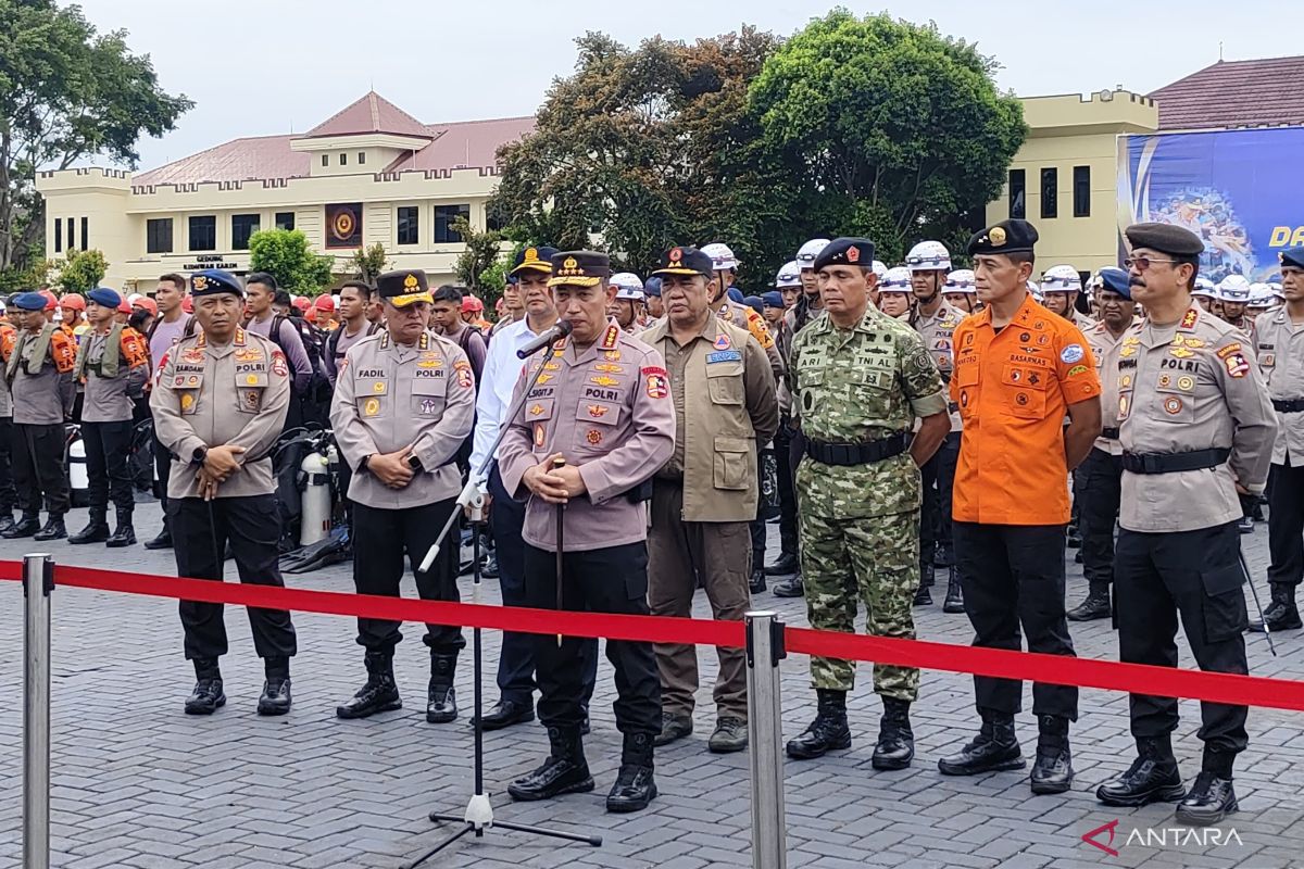 Kapolri minta jajaran respons cepat dalam tanggap darurat bencana