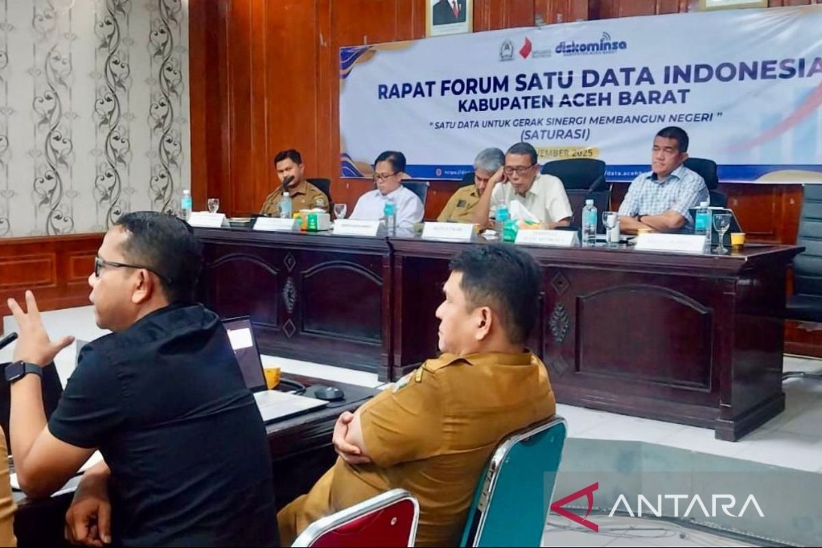 Pemkab Aceh Barat penuhi 100 persen data di portal publik