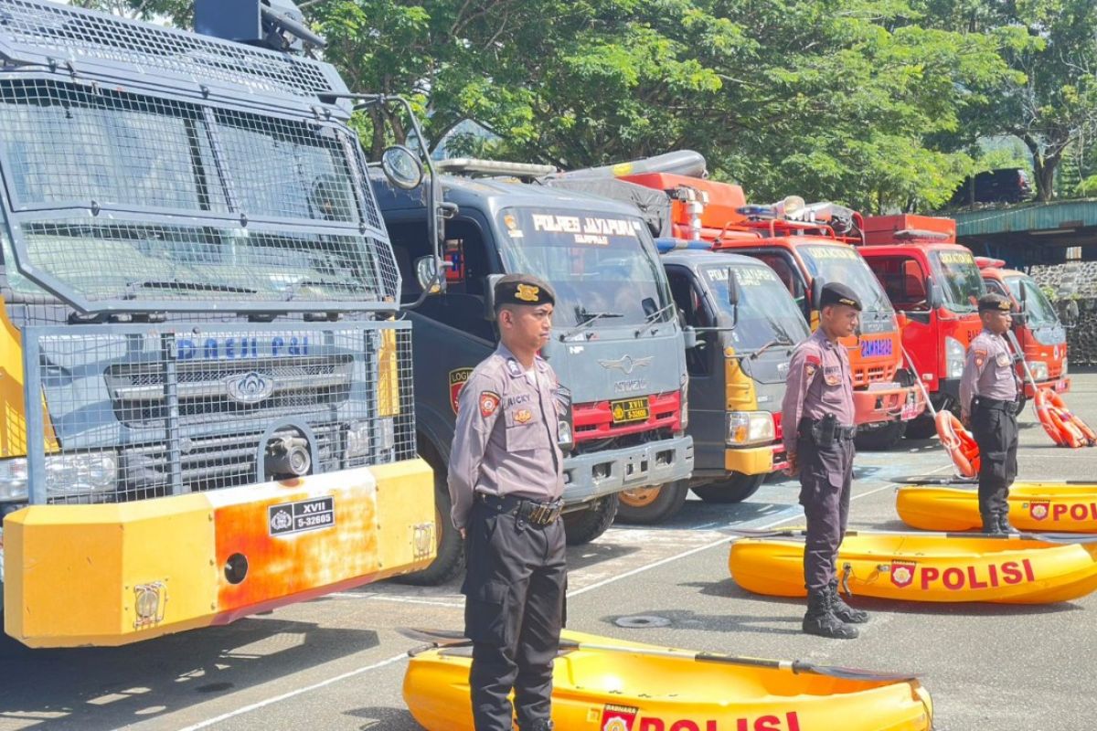 Polres Jayapura siapkan anggota tanggap darurat hidrometeorologi