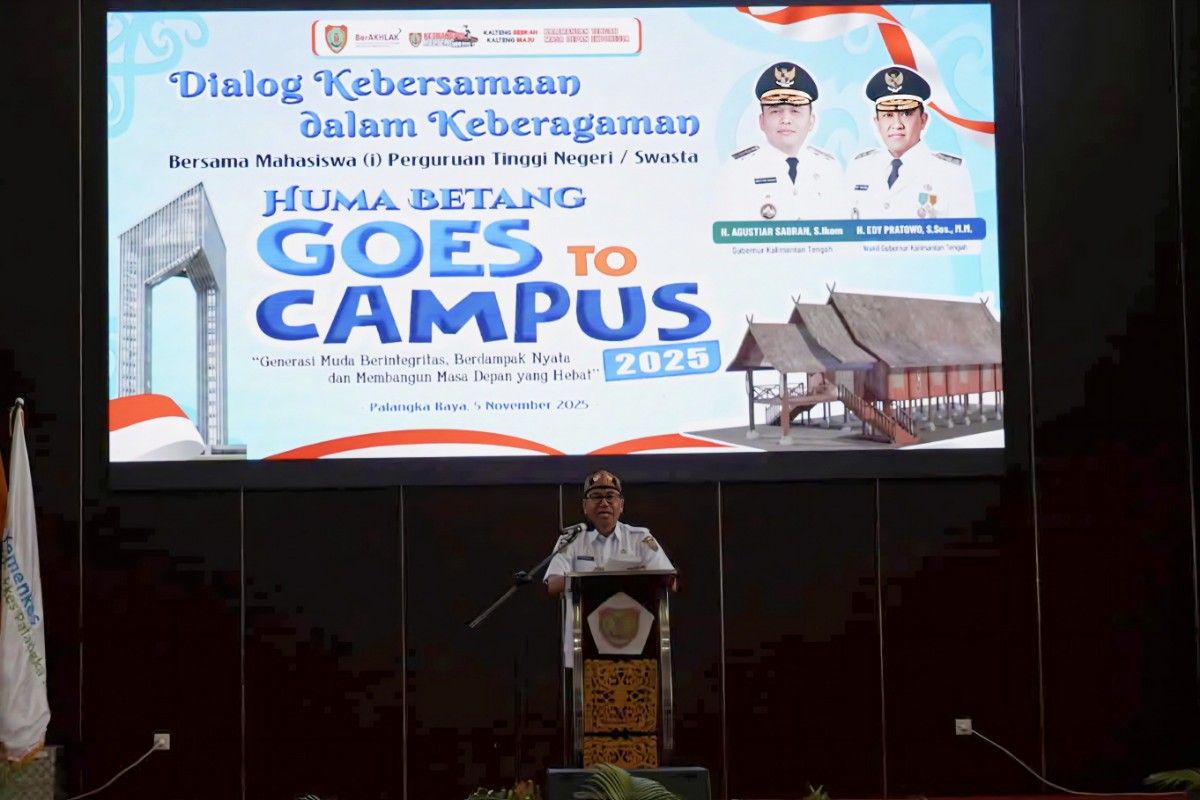 Pemprov Kalteng: Huma Betang Goes to Campus perkuat wawasan kebangsaan